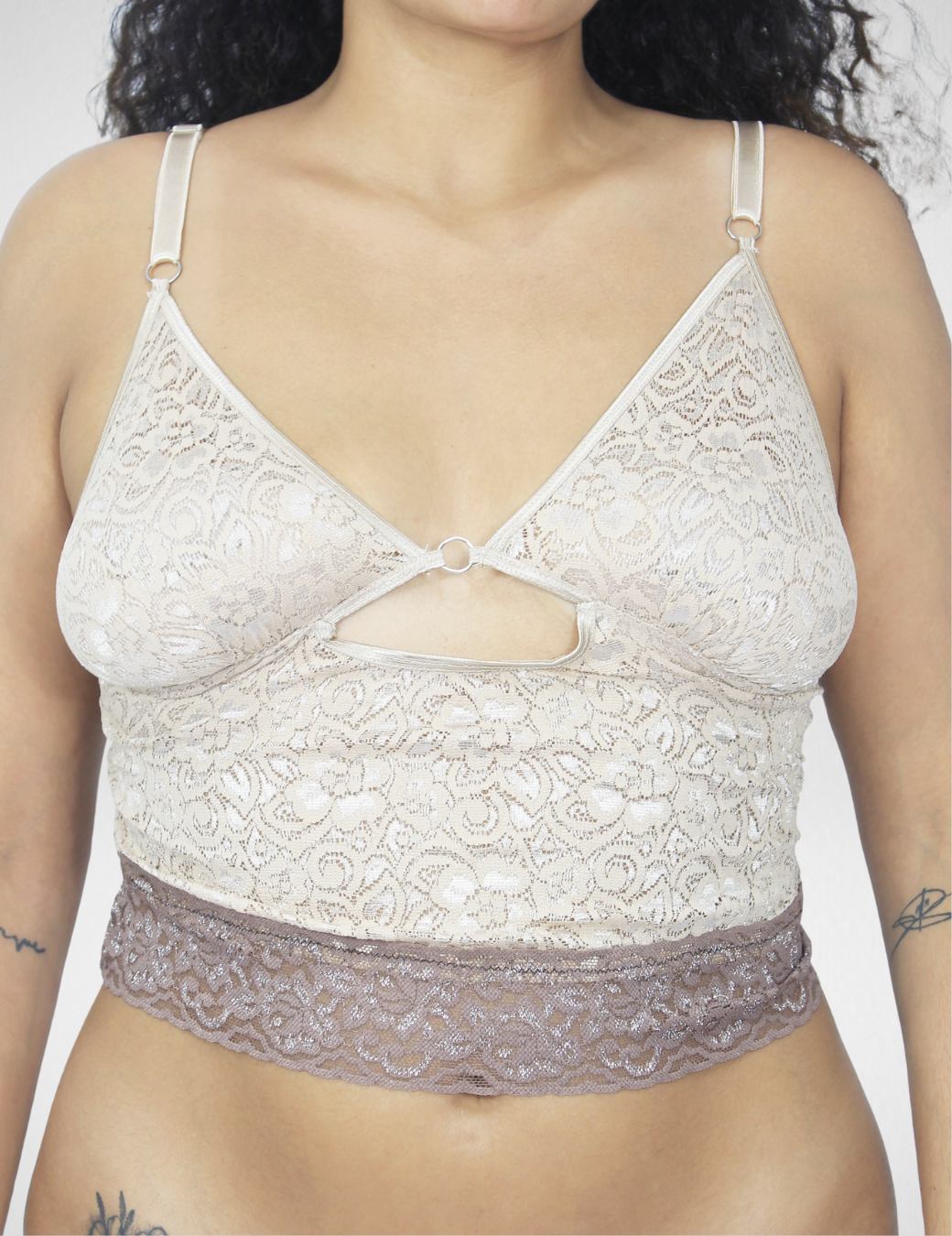 Fairytale - Nude & Brown Top