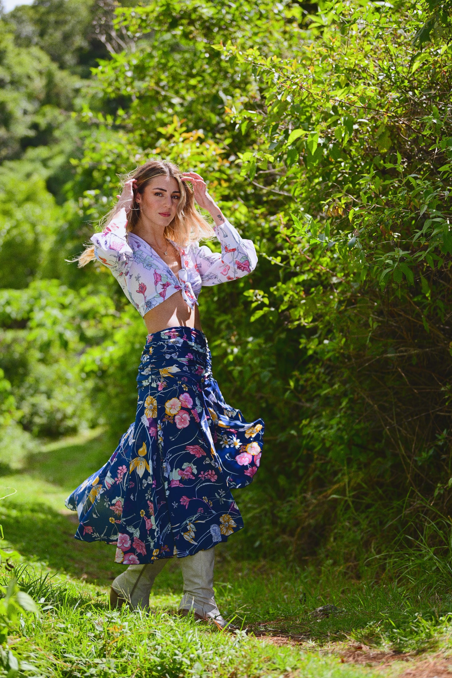 Hortensia Maxi Skirt