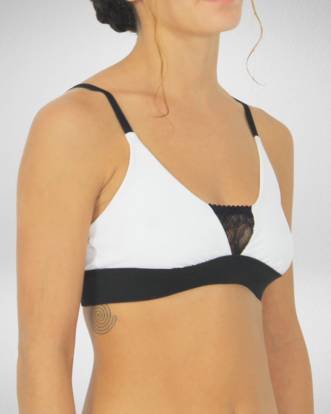 Clear Bra - White