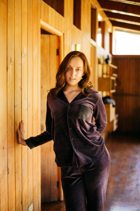 Aurora Sleepwear - Set Morado
