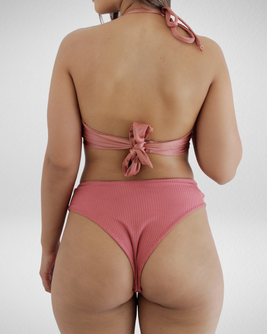 Las Olas Reversible Bikini - Spiced Coral